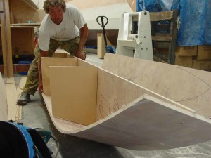 dingy starboard hull